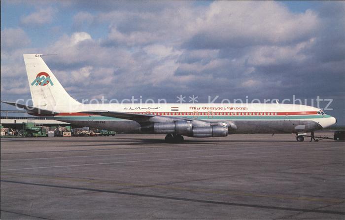 Flugzeuge Zivil Misr Overseas Airways Boeing 707-323C SU-FAC