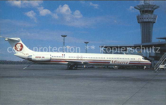 Flugzeuge Zivil Minerve McDonnell Douglas MD-83 EI-BTL