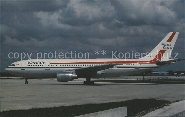 Flugzeuge Zivil Wardair Airbus Industrie A300B4-203 C-G