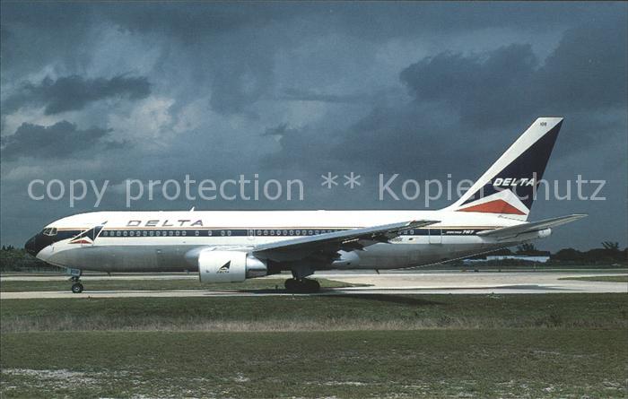 Flugzeuge Zivil Delta Air Lines Boeing 767-232 N108DL