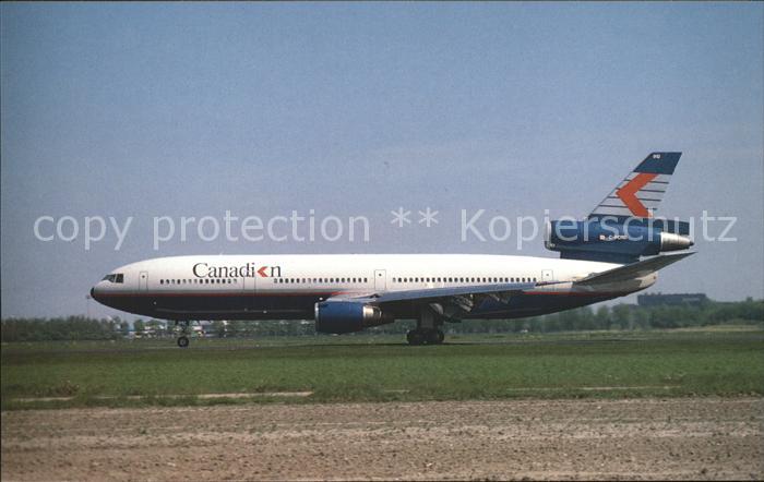 Flugzeuge Zivil Canadian Airlines International McDonnell Douglas DC-10-30 C-FCR