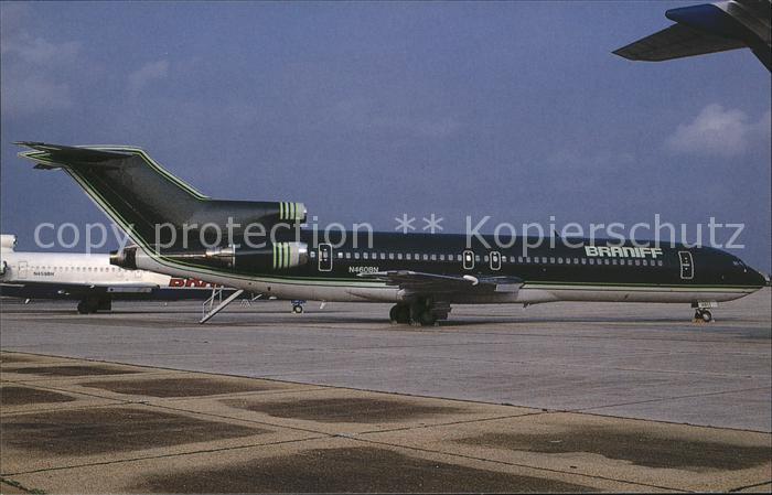Flugzeuge Zivil Braniff Flying Colors 1990 Boeing 727-2
