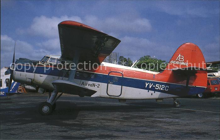 Flugzeuge Zivil AEROBOL Antonov AN-2 PZL YV-512C c/n un