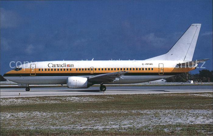 Flugzeuge Zivil Canadian Monarch cs Boeing 737-3Y0 C-FP