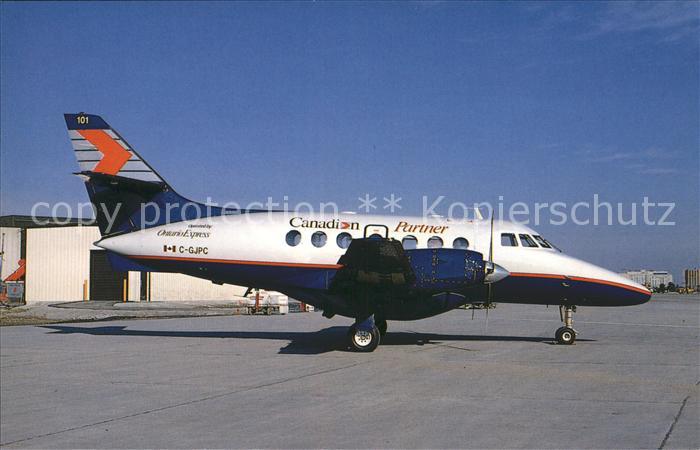 Flugzeuge Zivil Canadian Partner Ontario Express BAe Je