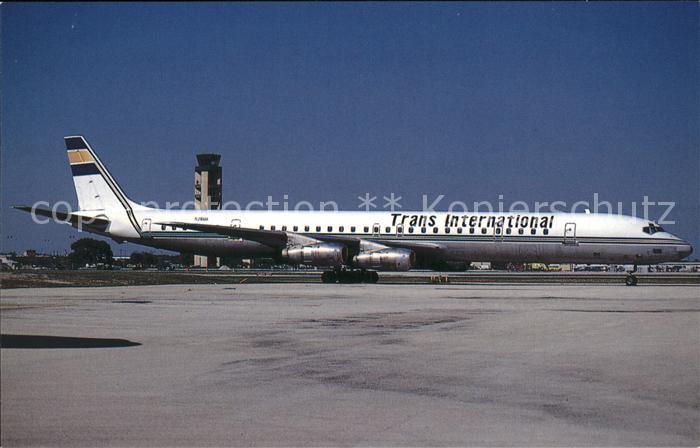 Flugzeuge Zivil Trans International 1988 cs McDDouglas