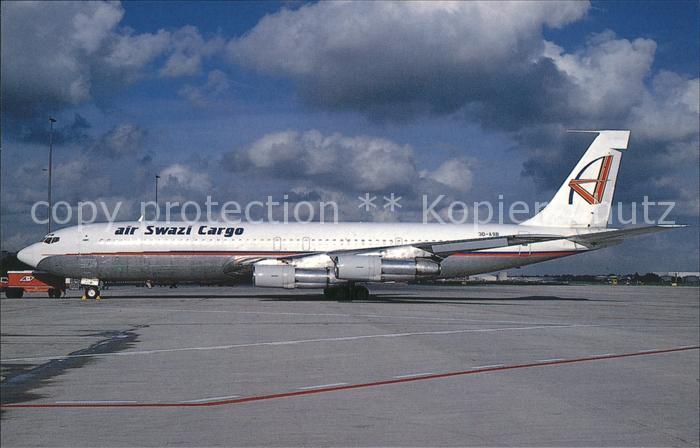 Flugzeuge Zivil Air Swazi Cargo 1990 Boeing 707-323C 3D-ASB c/n 19519