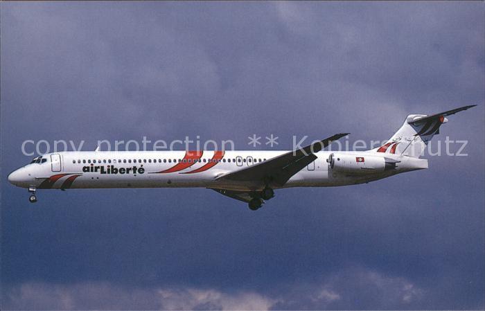 Flugzeuge Zivil Air Liberte Tunesie McDDouglas MD-83 F-GHEC c/n 49662