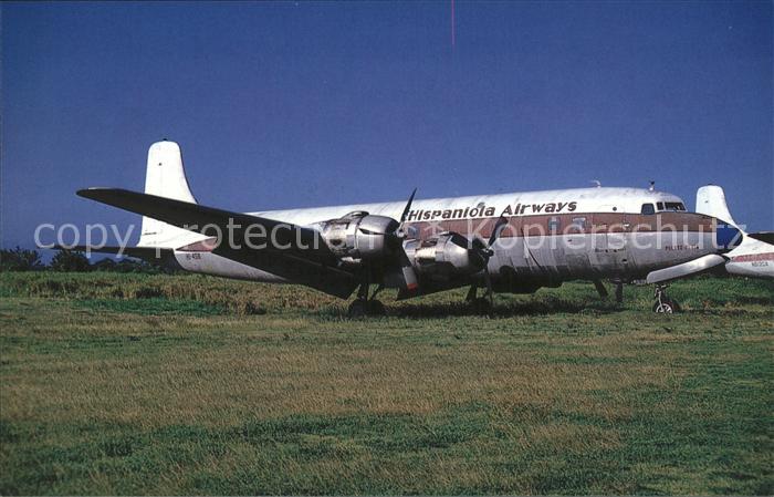 Flugzeuge Zivil Hispanola Airways Douglas DC-6BF HI-458