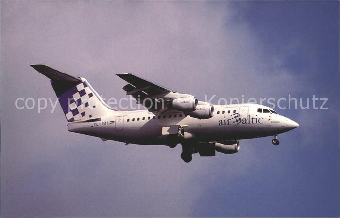 Flugzeuge Zivil Air Baltic Avro RJ-70 YL-BAL
