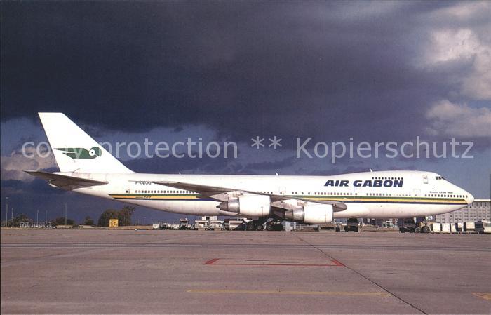 Flugzeuge Zivil Air Gabon Boeing 747-200 F-ODJG