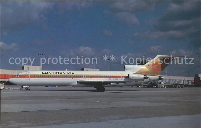 Flugzeuge Zivil Continental Airlines Boeing 727-227 N44