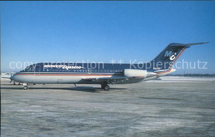 Flugzeuge Zivil Midwest Express Douglas DC-9-14 N85AS