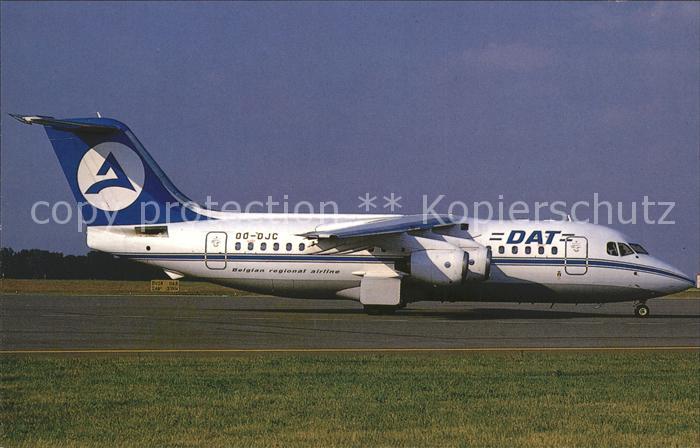 Flugzeuge Zivil DAT Belgian Regional Airlines BAe 146-2