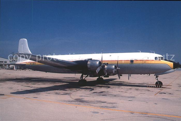 Flugzeuge Zivil Haiti Air Freight Douglas DC6B/F HH-SCA