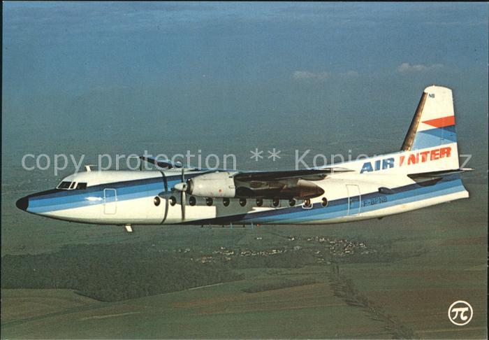 Flugzeuge Zivil Air Inter Fokker F-27-500 F-BPN8
