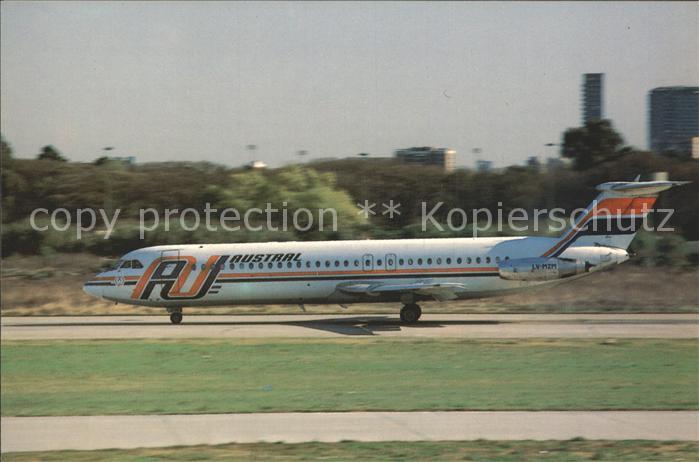 Flugzeuge Zivil Austral BAC 1-11 srs 401 LV-MZM