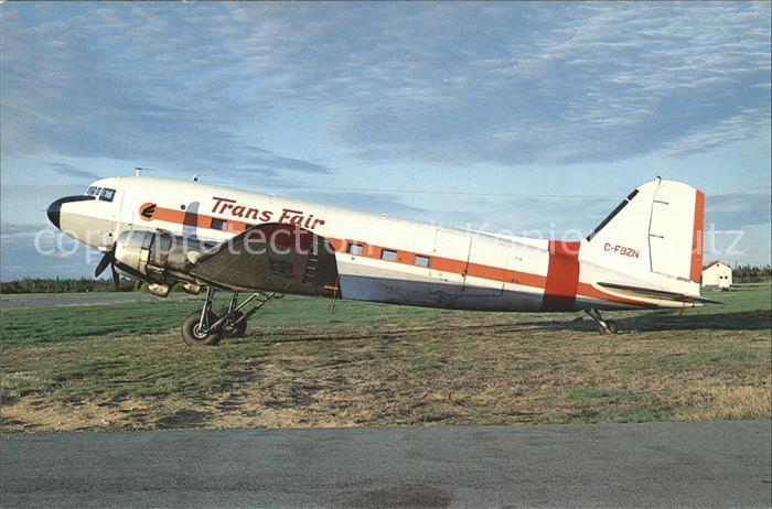 Flugzeuge Zivil Trans Fair Douglas C-47A C-FBZN