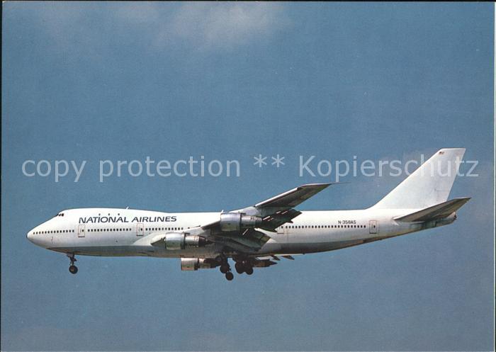 Flugzeuge Zivil National Airlines Boeing 747-243B N358AS