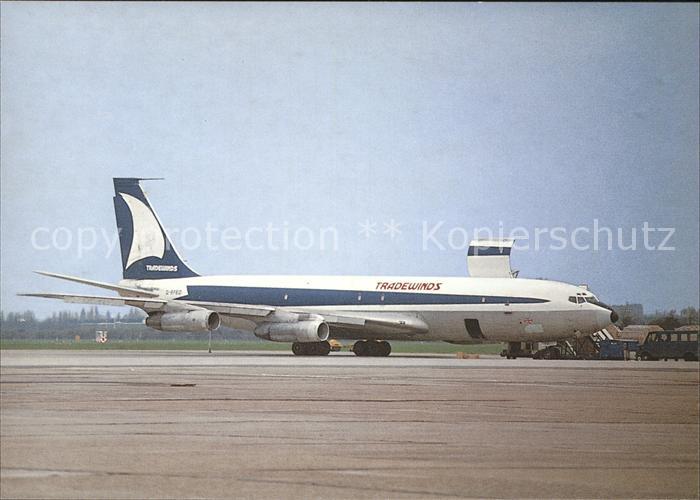 Flugzeuge Zivil Tradewinds Boeing 707 G-BFEG