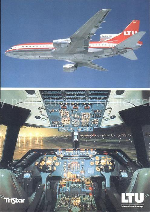 Flugzeuge Zivil LTU TriStar Lockheed L-1011-500