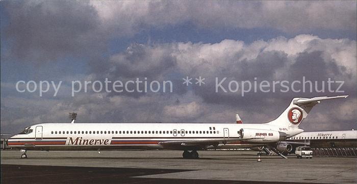 Flugzeuge Zivil Minerve McDonnell Douglas MD83 EI-BTL
