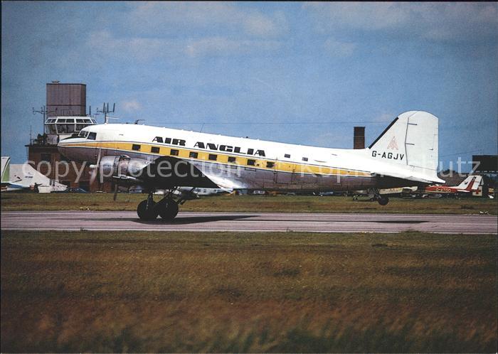Flugzeuge Zivil Air Anglia Douglas C-47A G-AGJV