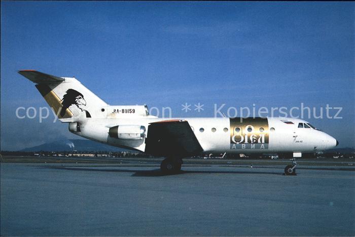 Flugzeuge Zivil Orel Avia Yakolev 40 RA 88156 c/n 9611346