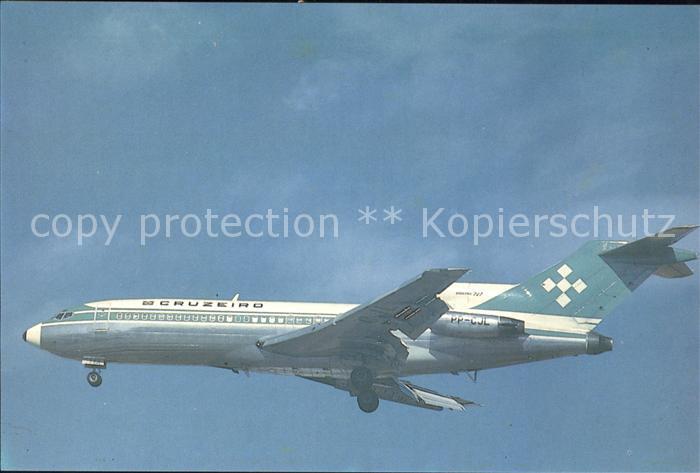 Flugzeuge Zivil Cruzeiro Brasil B-727/25 18968 PP-CJL