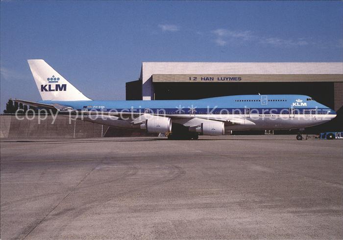 Flugzeuge Zivil KLM Royal Dutch Airlines Boeing 747-406 PH-BFA c/n 23999/725