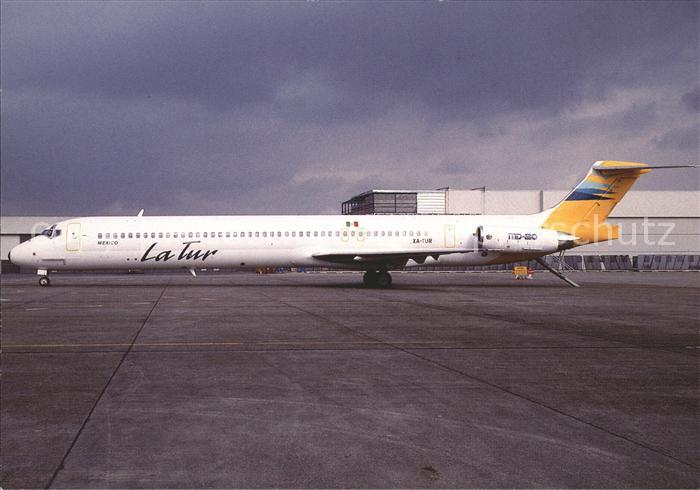 Flugzeuge Zivil LaTur McDonnell Douglas MD83 XA-TUR c/n 49642/1421