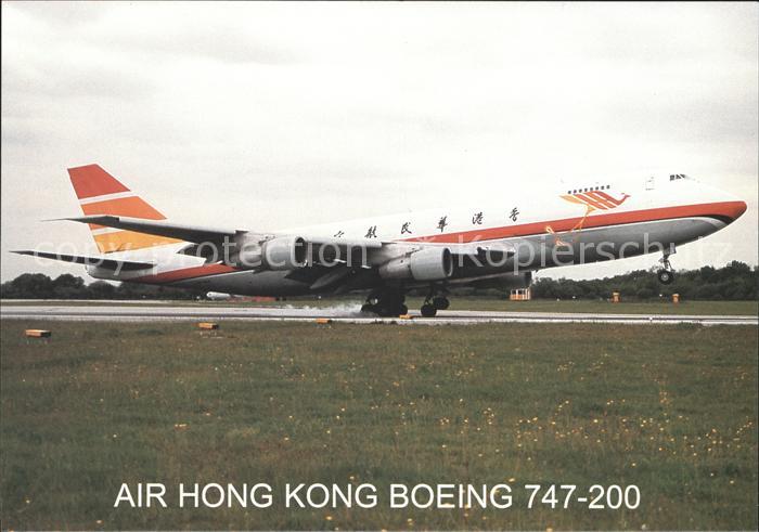 Flugzeuge Zivil Air Hong Kong Boeing 747-200