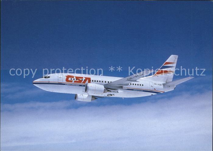Flugzeuge Zivil CSA Boeing B737-500 OK-XGD