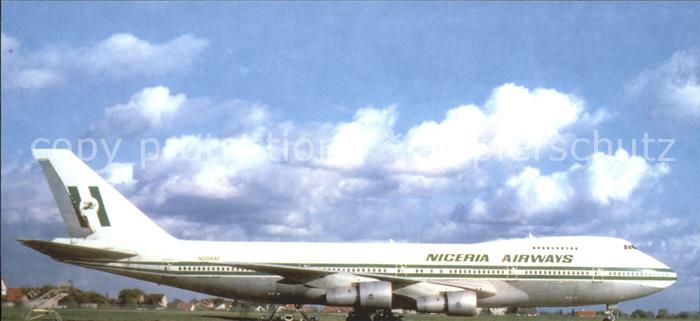 Flugzeuge Zivil Nigeria Airways B747 2B4B combi N204AE c/n 21099