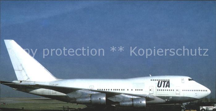 Flugzeuge Zivil UTA B747 SP44 LX-LGY c/n 21263