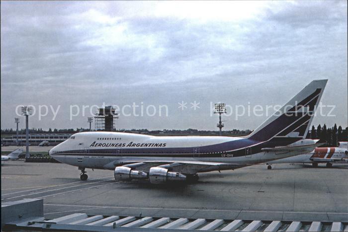 Flugzeuge Zivil Aerolineas Argentinas B747 SP27 LH-OHV