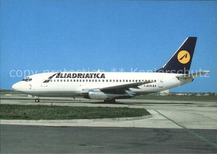 Flugzeuge Zivil Aliadriatica Boeing 737-229 Adv. I-JETA cn 21839