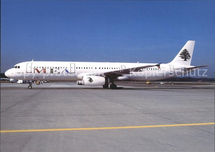 Flugzeuge Zivil MEA Middle East Airlines A321-231 F-OHM