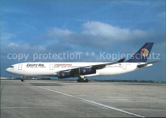 Flugzeuge Zivil Egypt Air Airbus Industrie A340-212 SU-GBN cn 159