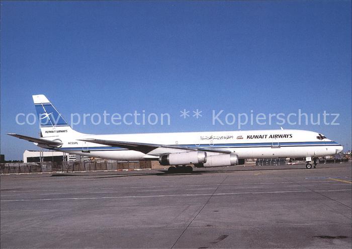 Flugzeuge Zivil Kuwait Airways Cargo DC-8-62F N735PL c/n 46153