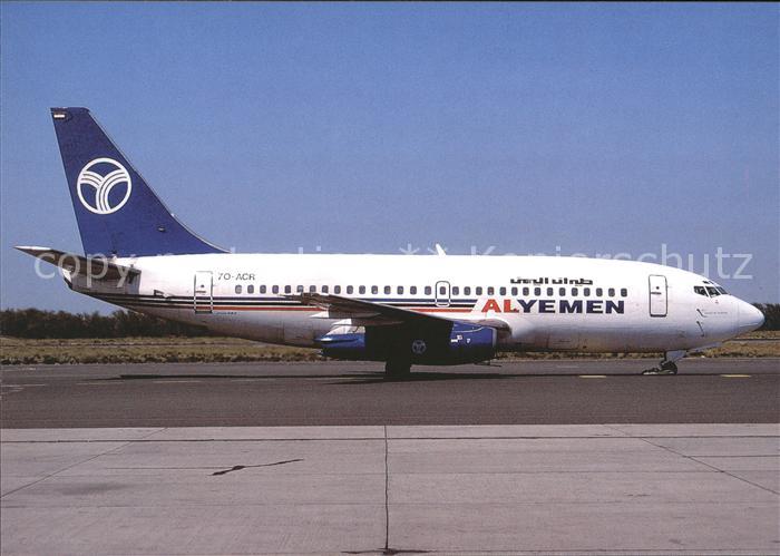 Flugzeuge Zivil Alymen B-737-2R4C 7O-ACR c/n 23130