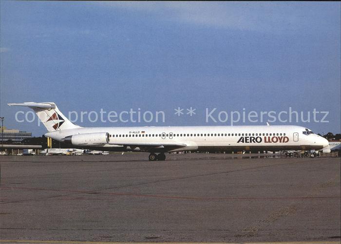 Flugzeuge Zivil Aero LLoyd MD-83 D-ALLD c/n 49402