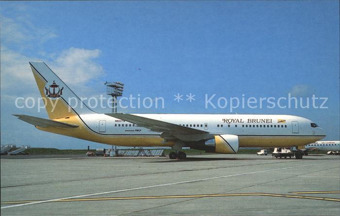 Flugzeuge Zivil Royal Brunei Boeing 767-231ER N6041W