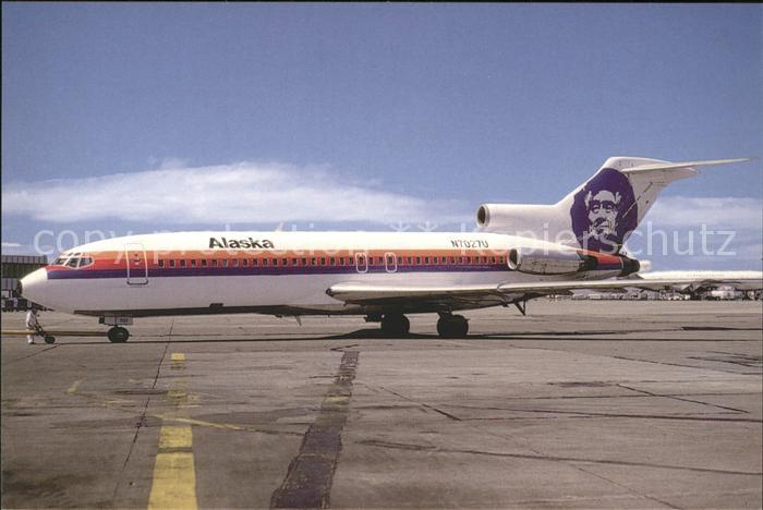 Flugzeuge Zivil Alaska Airline B727-22 N7027U c/n 18319