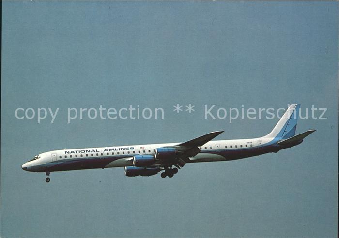Flugzeuge Zivil National Airlines Douglas DC8-71