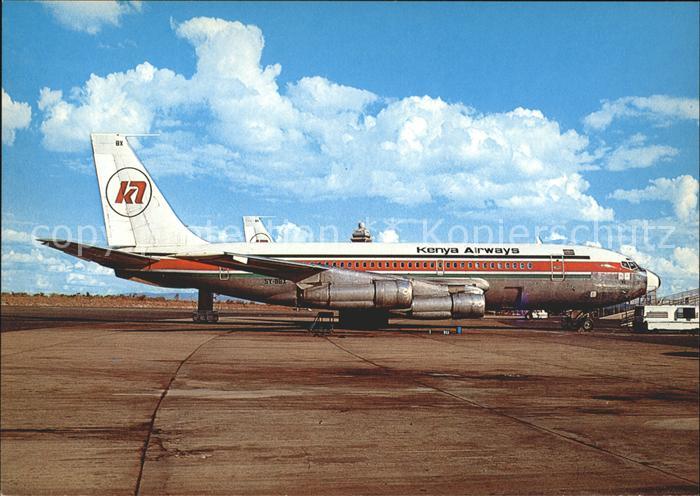 Flugzeuge Zivil Kenya Airways Boeing 720-047B