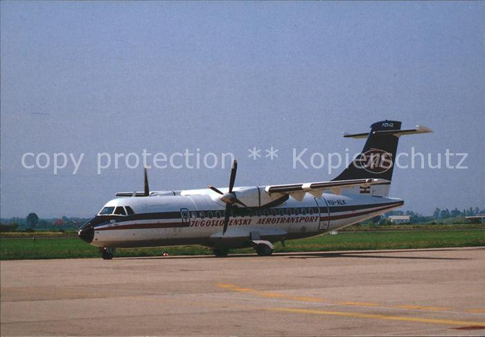 Flugzeuge Zivil Jugoslovenski Aerotransport JAT ATR 42 YU-ALK