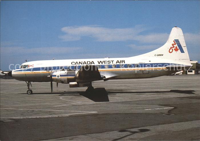 Flugzeuge Zivil Canada West Air Convair 440 C-GRWW c/n