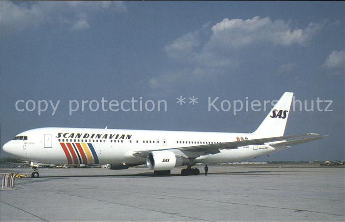 Flugzeuge Zivil SAS Scandinavian Boeing 767-300ER