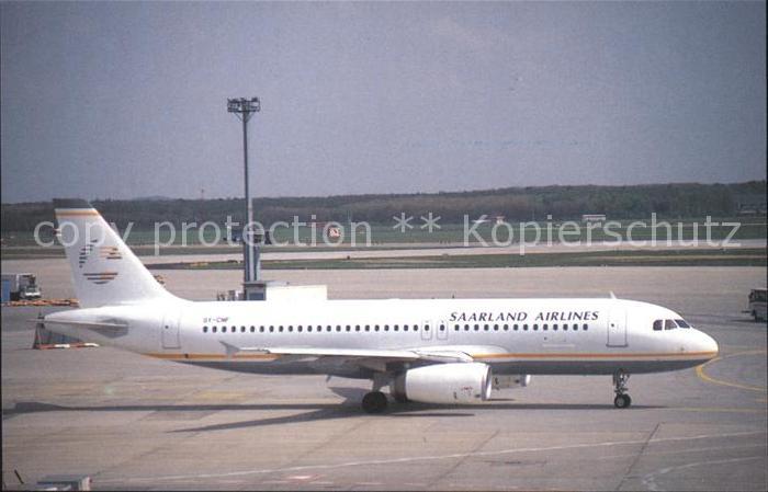 Flugzeuge Zivil Saarland Airlines A320-200 OY-CNF